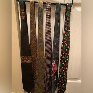 Set of Six Men’s Ties including Ralph Lauren